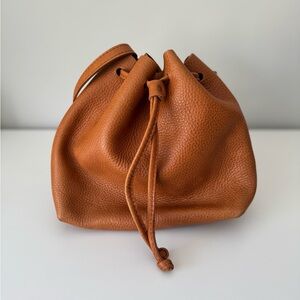 Portland Leather bucket bag